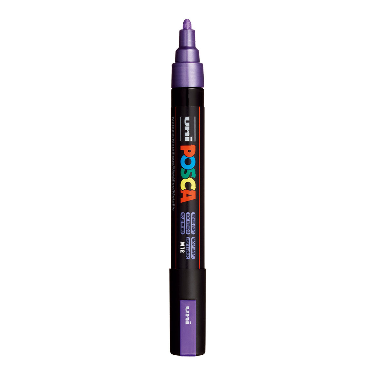Uni Posca PC-5M Medium 2.5 mm paint marker in Metallic Violet