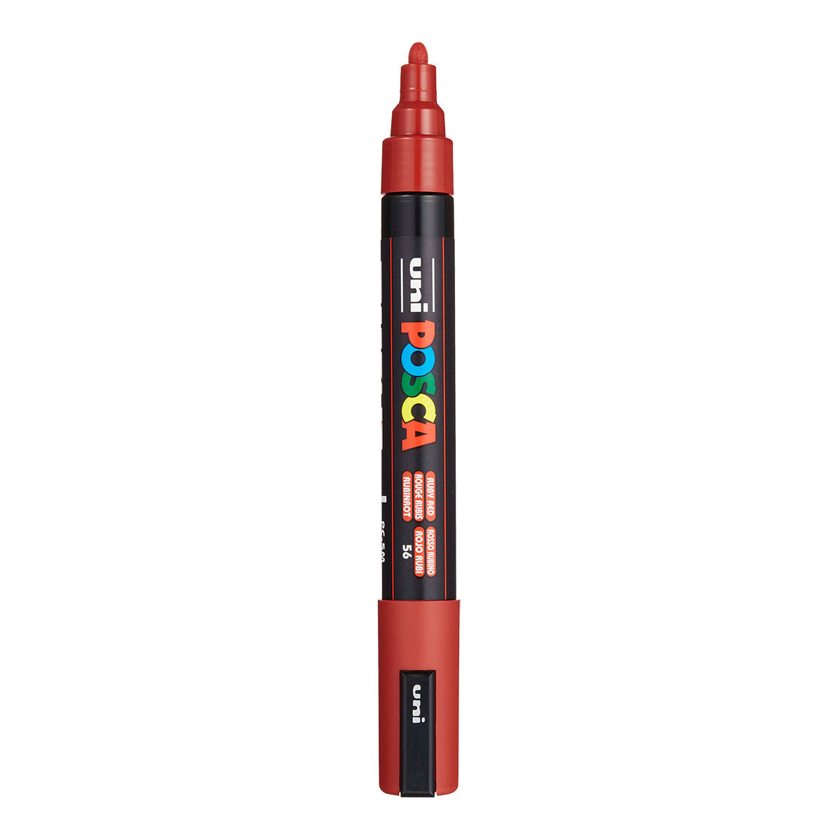 Uni Posca PC-5M Medium 2.5 mm paint marker in Ruby Red