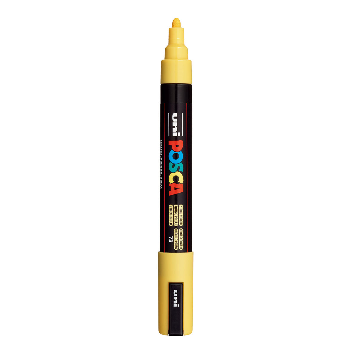 Uni Posca PC-5M Medium 2.5 mm paint marker in Straw Yellow