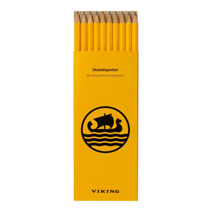 Viking 029 Skoleblyanten HB Pencil 10 set